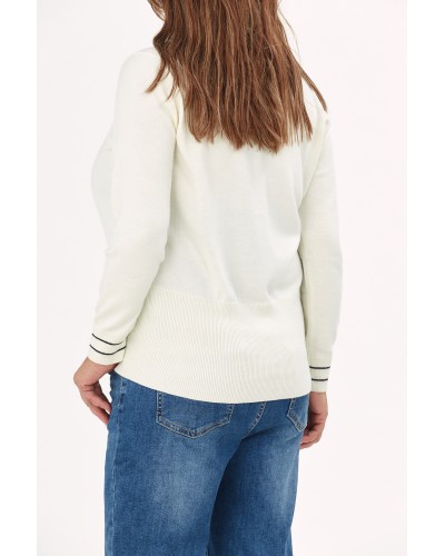 Maglia  Casual  Boat Blanco