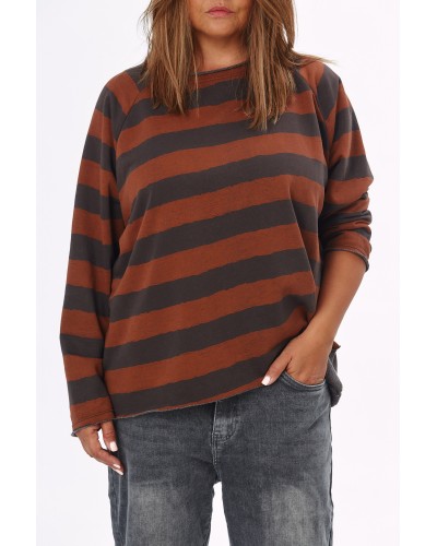 Maglia Casual Boyfriend Dungi Choco/OR