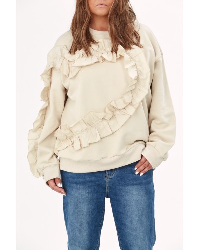 Maglia Oversized ACC Volan Pense Nude