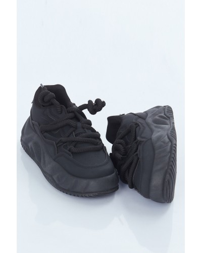 Sneakers Boyfriend Winter BLACK