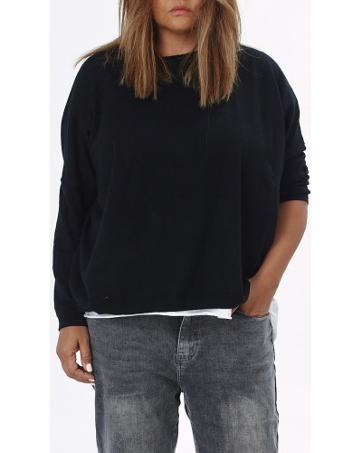 Maglia Casual Tricot Blk