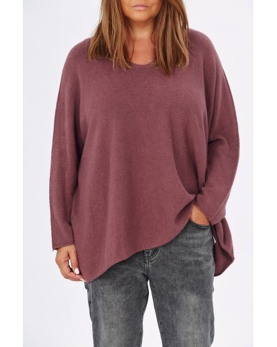 Maglia Oversized Burgundy