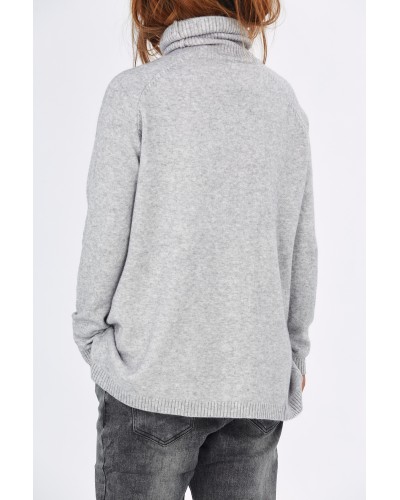 Maglioncino Tricot Buzunare Grigio