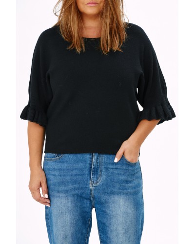 Maglia Tricot Casual Maneca 3/4