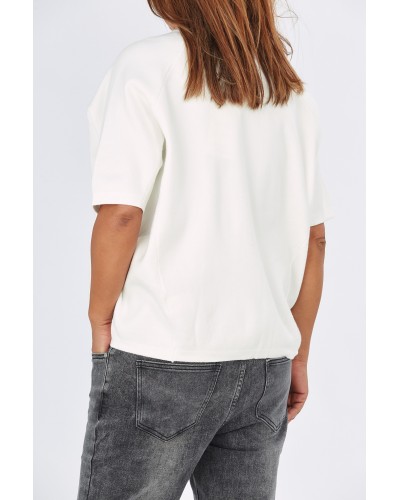 Maglia Boyfriend Tricot Fermoare Laterale