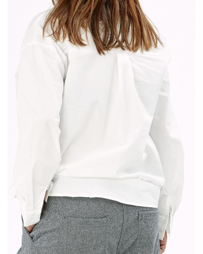 Camasa Casual Boyfriend WHT
