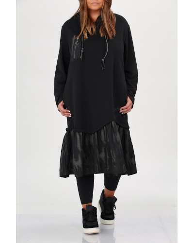 Cardigan Maxi Boyfriend Zip Volan MIXCL