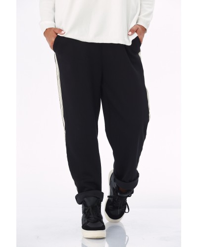 Pantaloni Casual Boyfriend WHTSTRP