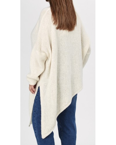 Pullover Asimetric Despicat Mix Lana BUTTER