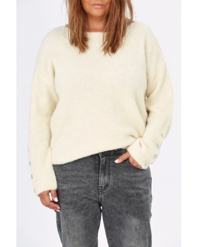 Maglione Mix Lana Nasturi Maneca Butter