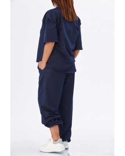 Trening Boyfriend Denim Casual