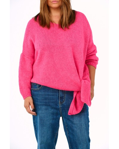 Pullover Asimetric Despicat Mix Lana FUX