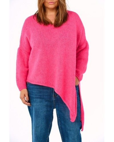 Pullover Asimetric Despicat Mix Lana FUX