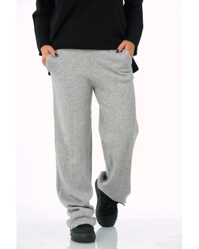 Pantaloni Casual Betelie Elastica Grigio