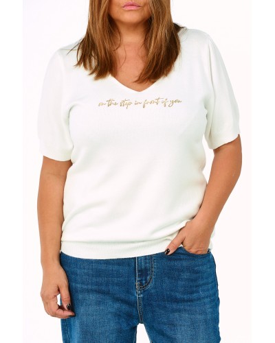 Maglia Casual Viscose V TXTGOLD