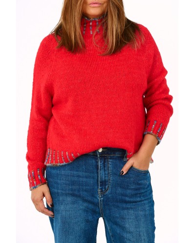 Maglioncino Mix Lana RED CLSTRP