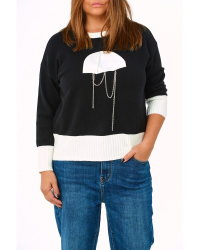 Maglia Umbrella ACC BLK/WHT