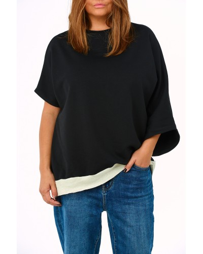 Maglia Boyfriend Asimetrica Prescription