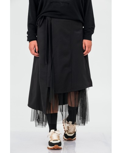 Gonna Petrecuta Mix TULLE Inchidere ZIP