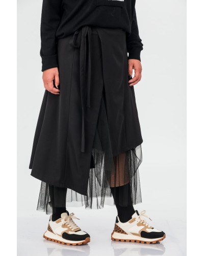 Gonna Petrecuta Mix TULLE Inchidere ZIP