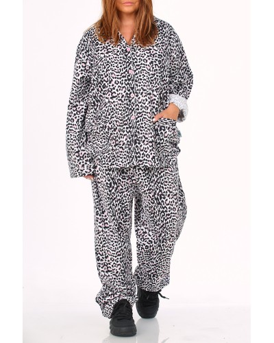 Pijama Cotton Animalia