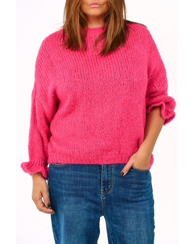 Maglia Casual Mix Lana Fux