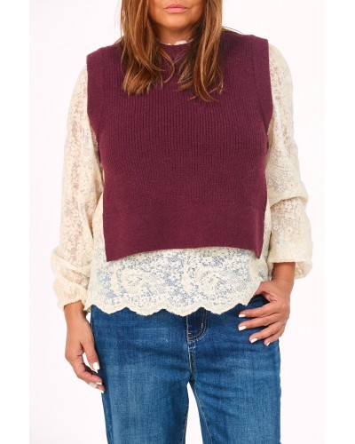 Vesta Suprapusa Camasa Lace