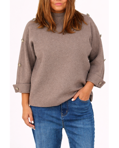 Maglia Retro Acc Nasturi Brown