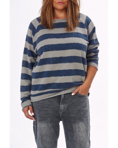 Maglia Casual Boyfriend Dungi Blu/GR