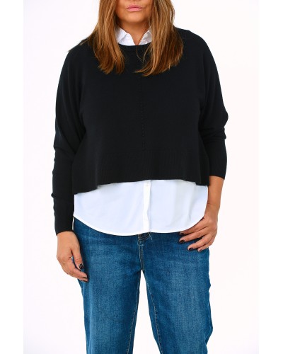 Maglia Suprapusa Camasa Fara Maneca