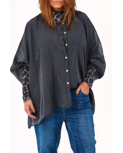 Camasa Oversized Suprapusa Second Skin Cashmere