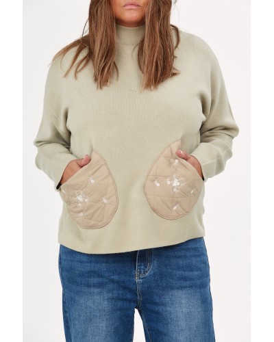 Maglioncino Winter Buzunare Fas Nude