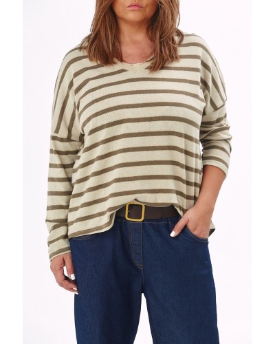 Maglia Casual V Dungi KH