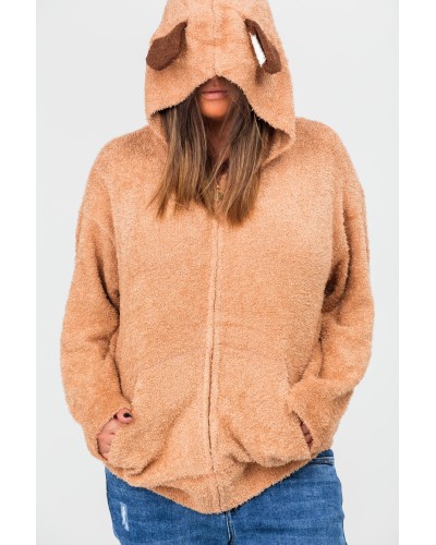 Cardigan Winter Soft Gluga Urechi