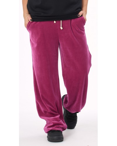 Pantaloni ALL DAY Betelie Elastica Retro Fuxia
