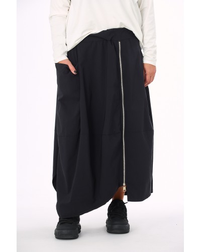 Gonna Oversized Betelie Elastica si Buzunare