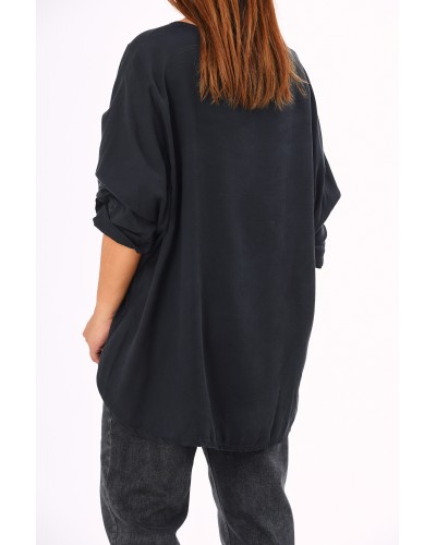 Maglia Rosa Oversized Lyocel ACC Nasturi