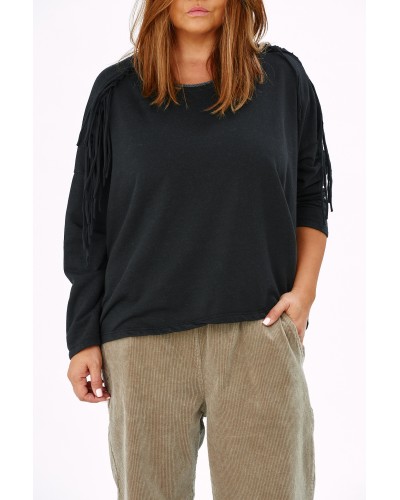 Maglia Boyfriend Rock FRBLK