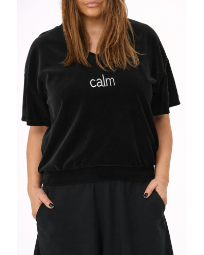 T-shirt Casual Boyfriend CALM Blk