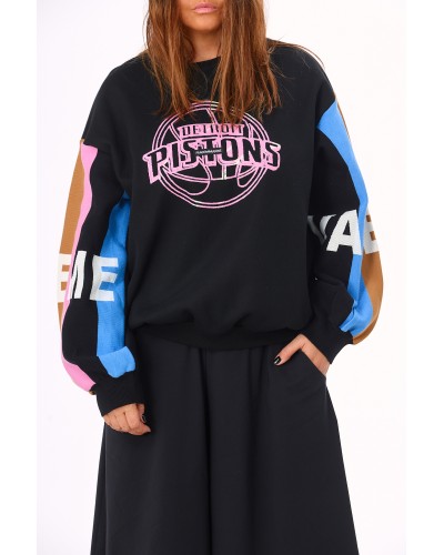 Hoodie Boyfriend Captusit Fleece COLPKBLU