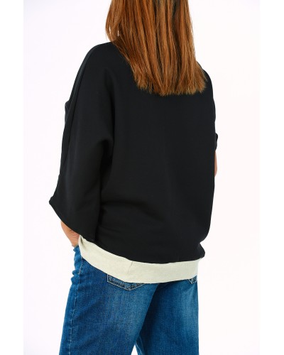 Maglia Boyfriend Asimetrica Prescription