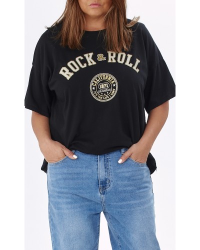 T-shirt Boyfriend Rock & Roll