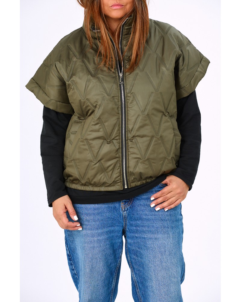 T-shirt Alb cu titlu de prezentare