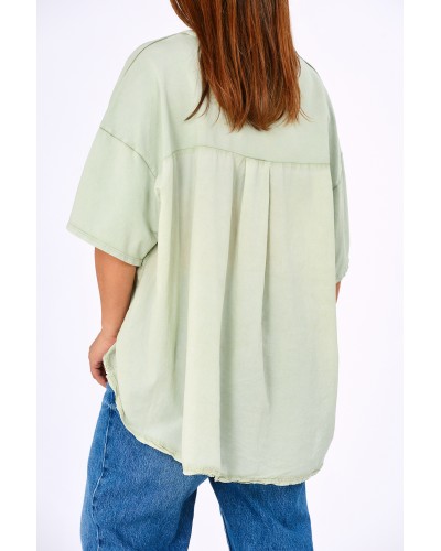 Maglia Boyfriend Oversized Buzunar MixMATCH