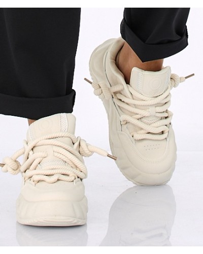 Sneakers Boyfriend NUDE