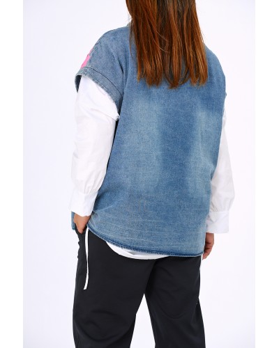 OverALL Vesta Jeans ACCPAINTHM