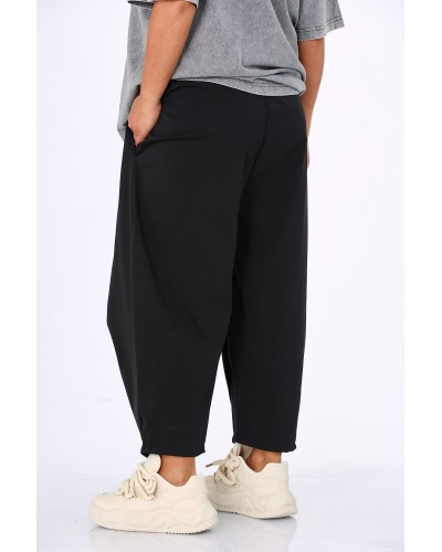 Pantaloni Boyfriend Baggy Buzunare Petrecuti