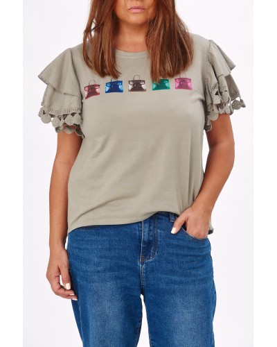 T-shirt Umeri Volane BAGPR