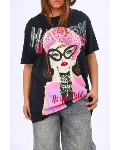 T-shirt Boyfriend ACCPINK