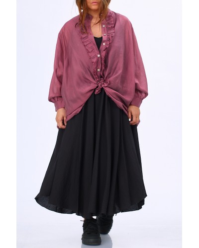 Camasa Oversized Translucide Suprapusa Rochie Bretele